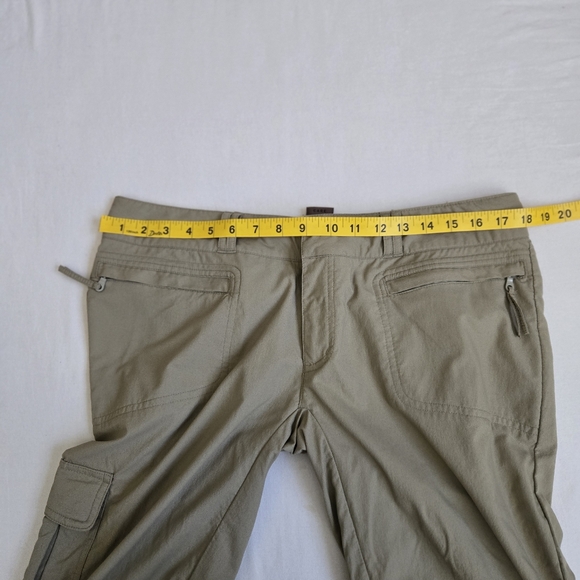REI Convertible Pants Lightweight Nylon Stretch UPF 50+ Green Size 12 P Petite - Picture 13 of 13
